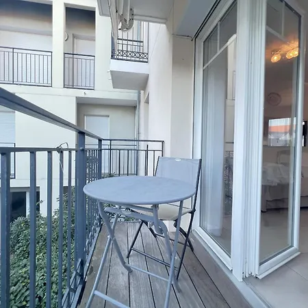 2 Chambres, Balcon, Parking à - Fr-1-474-273 * Arcachon