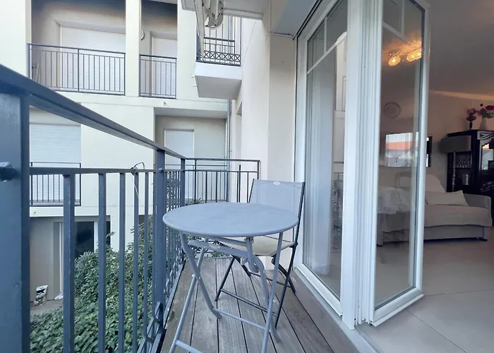 2 Chambres, Balcon, Parking A - Fr-1-474-273 * Arcachon