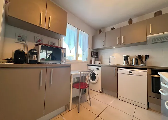 Apartament 2 Chambres, Balcon, Parking A - Fr-1-474-273 Arcachon